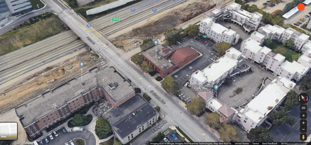 Discovery District - 340 E. Fulton-aerial-Ohio Democratic Party building.png