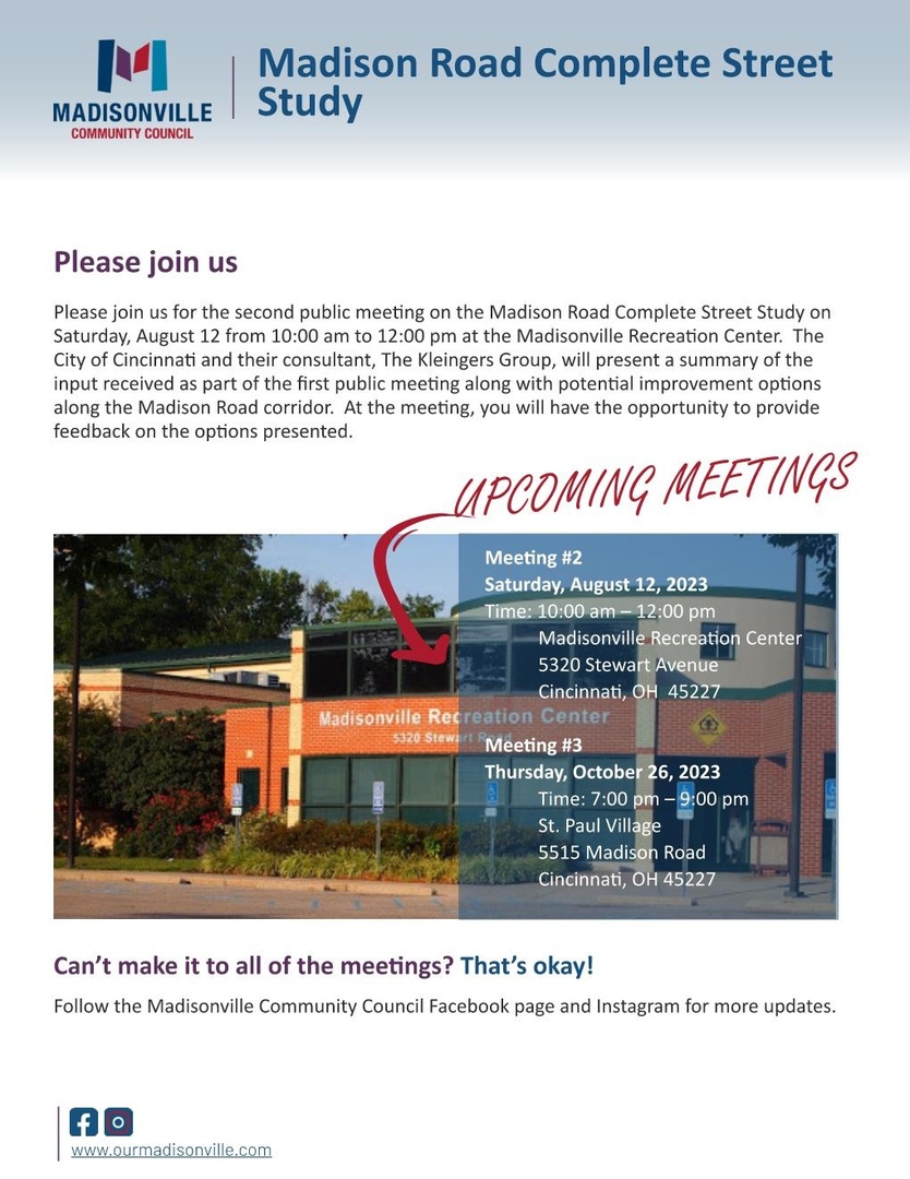 Notice_Madison Road complete street - Rec Center.jpg
