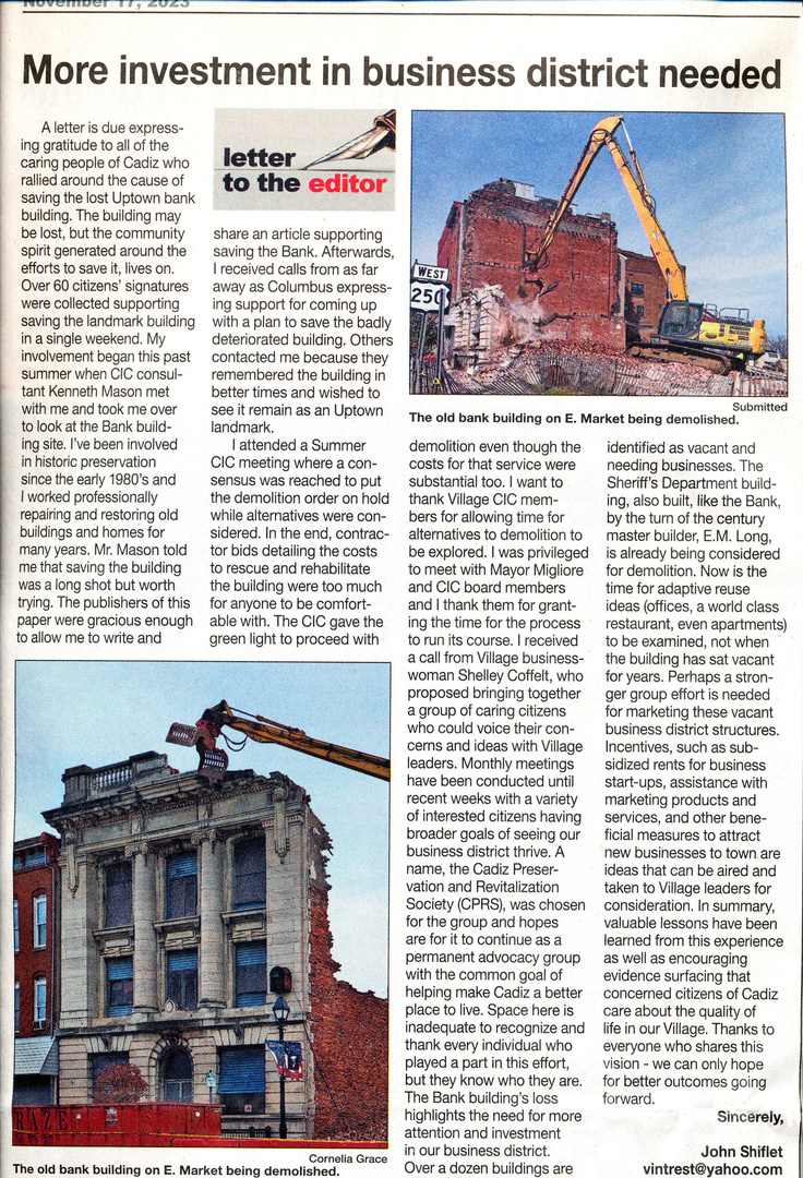 Nov 17 Bank Bldg Demo.jpg